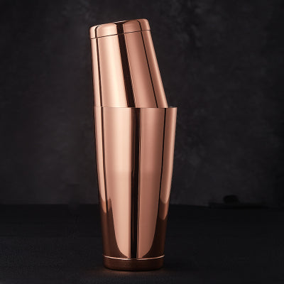 2 TIN WEIGHTED BOSTON SHAKER - COPPER / GOLD / BLACK / MIRROR